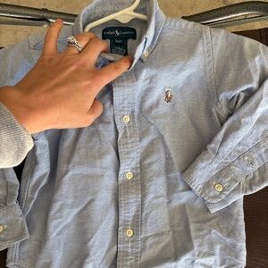 2T Ralph Lauren polo button down shirt
